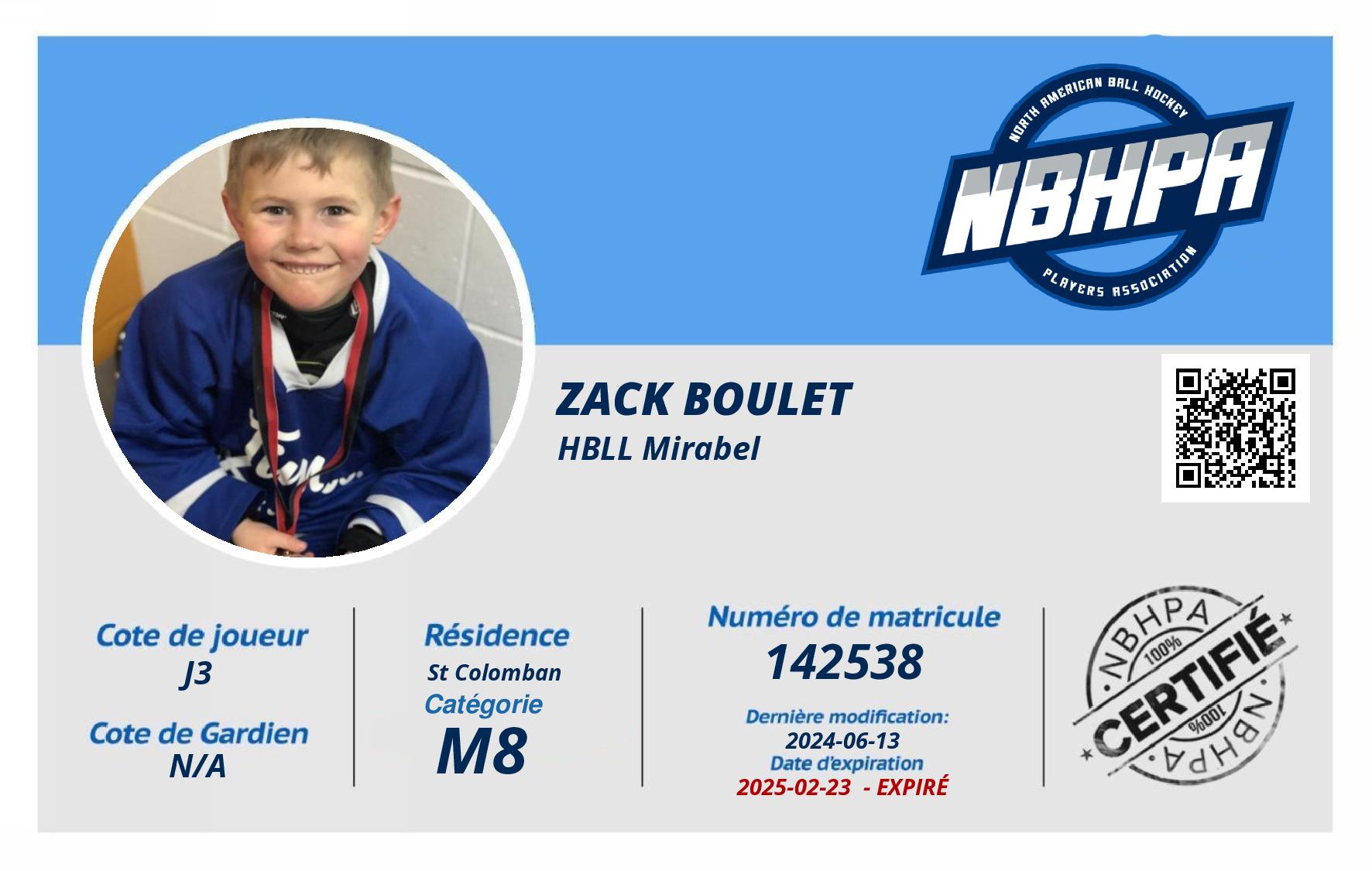 Zack Boulet 
