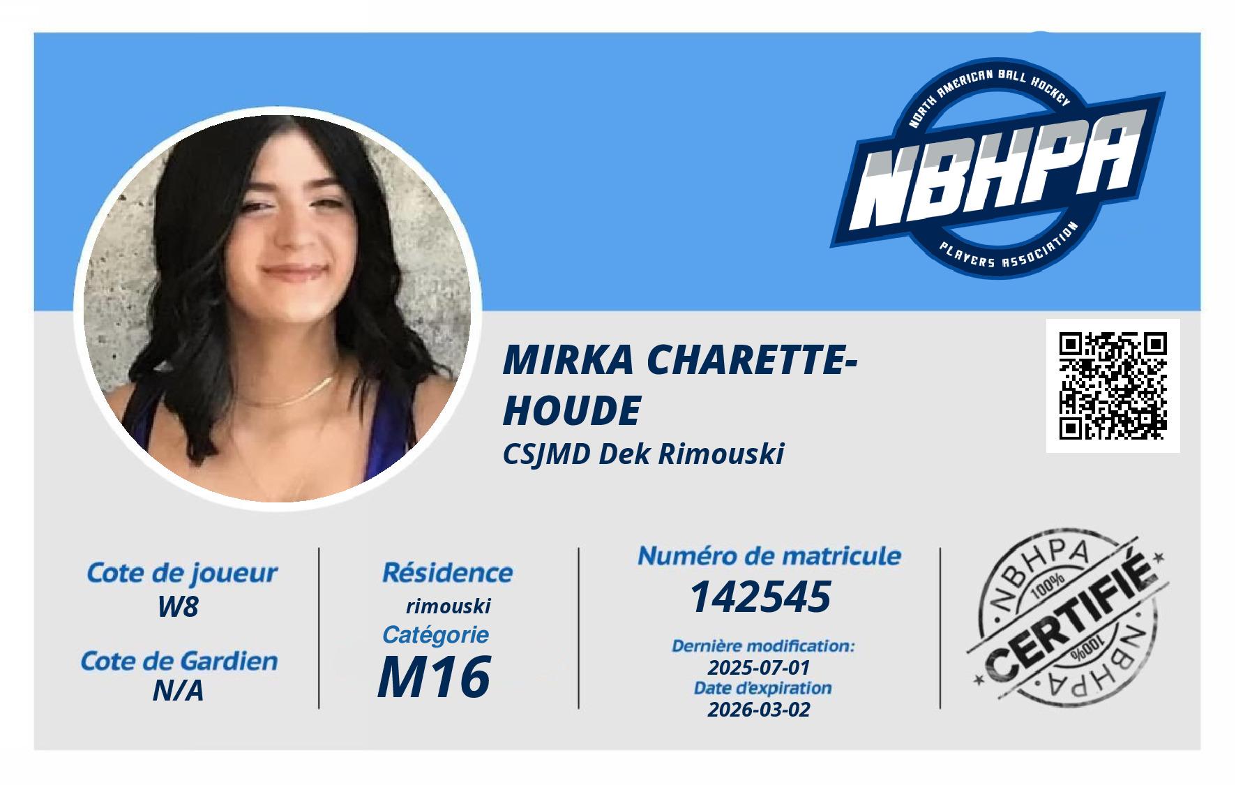 Mirka Charette-Houde