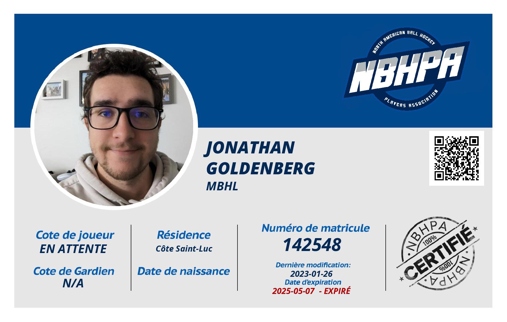 Jonathan Goldenberg