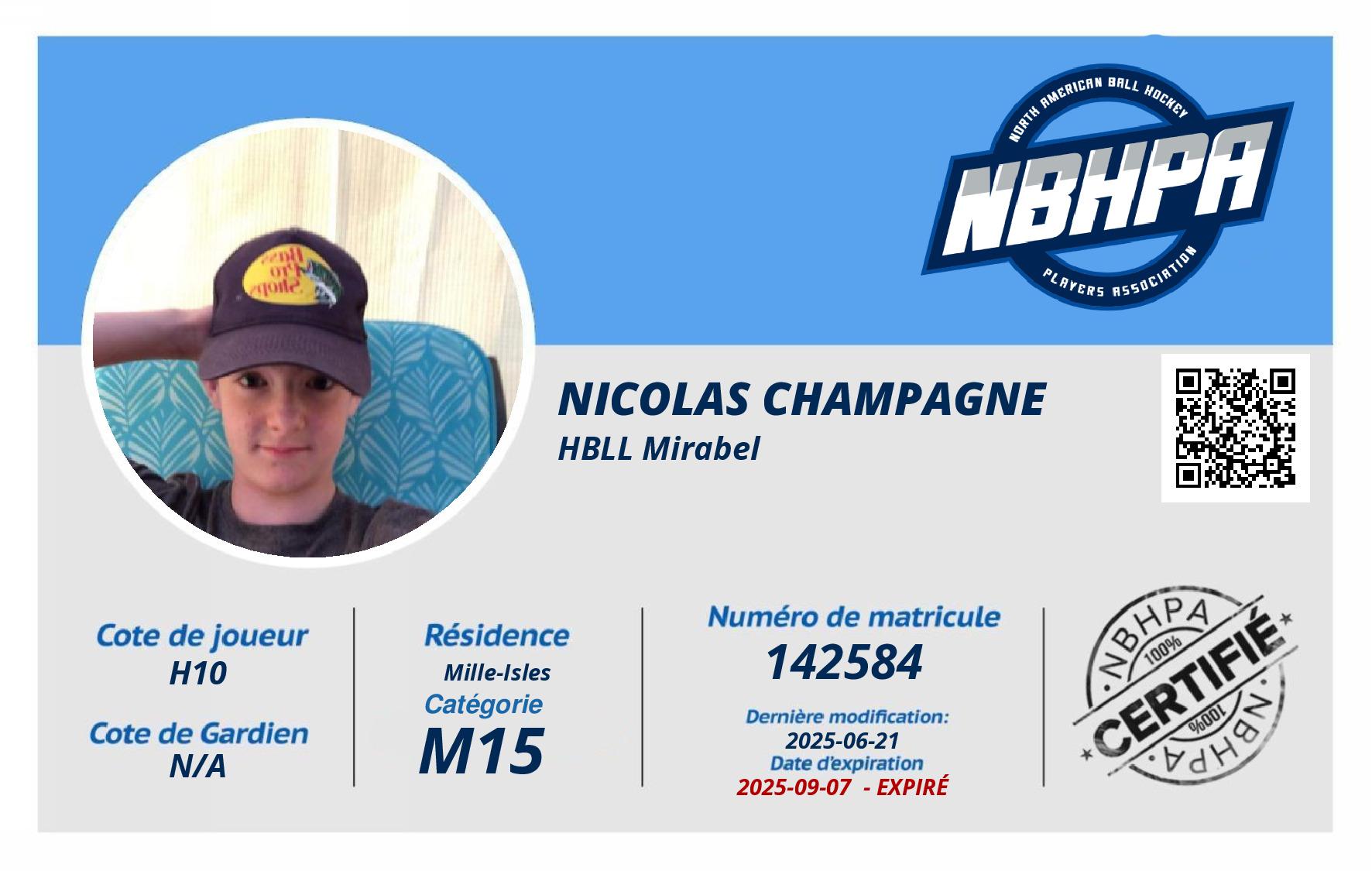 Nicolas Champagne