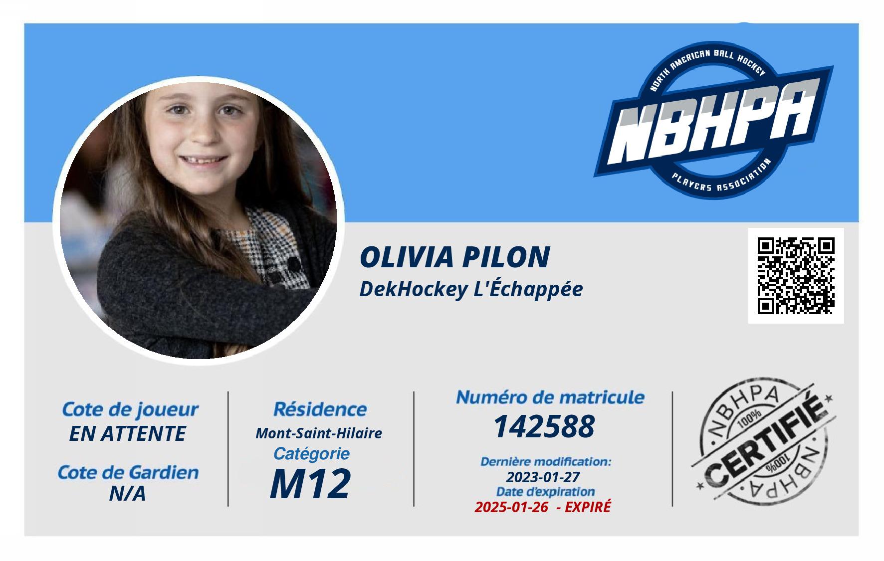 Olivia Pilon
