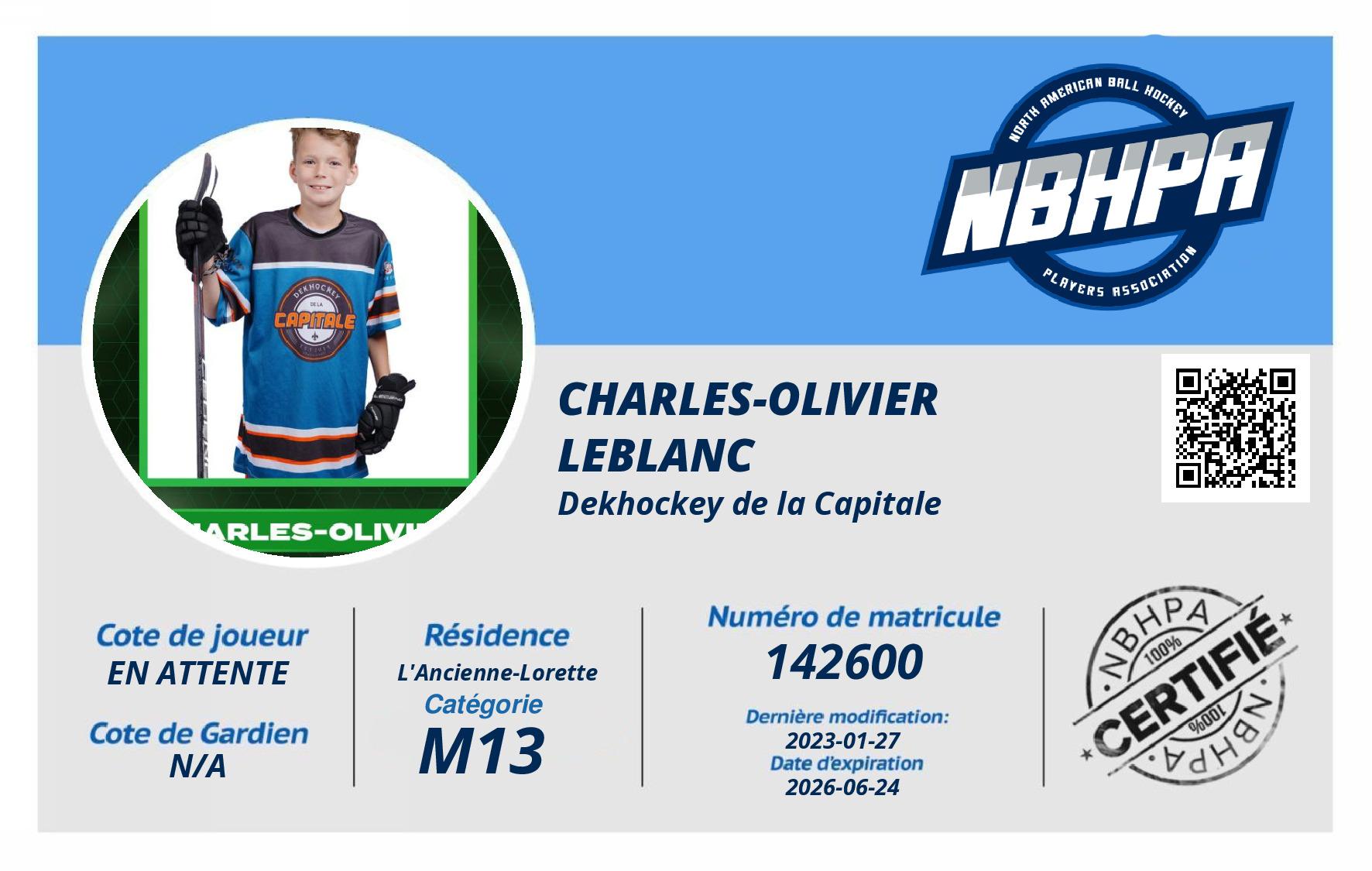 Charles-Olivier Leblanc