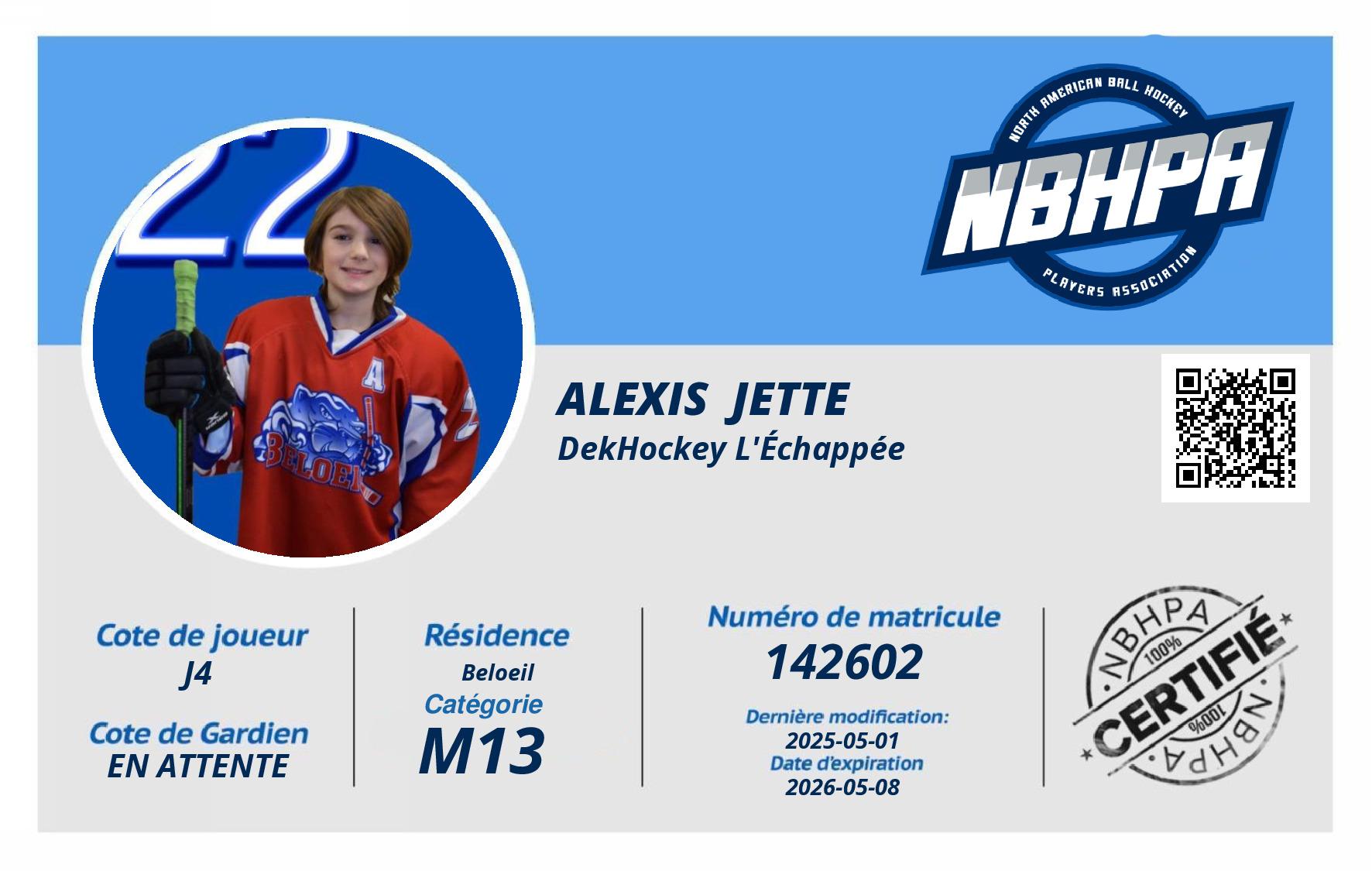 Alexis  Jette