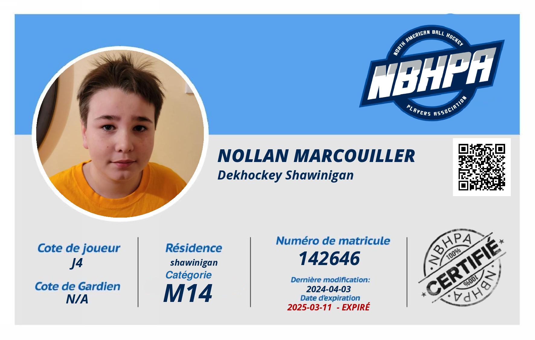 Nollan Marcouiller