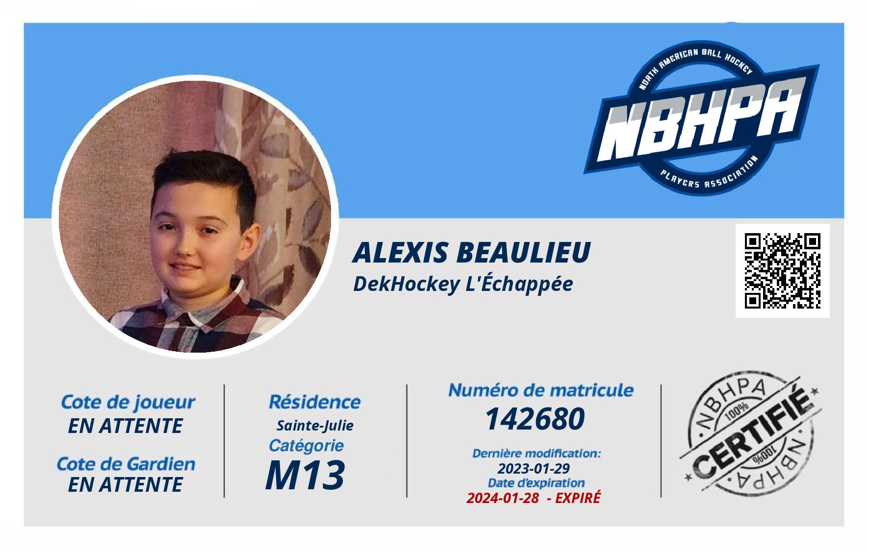 Alexis Beaulieu