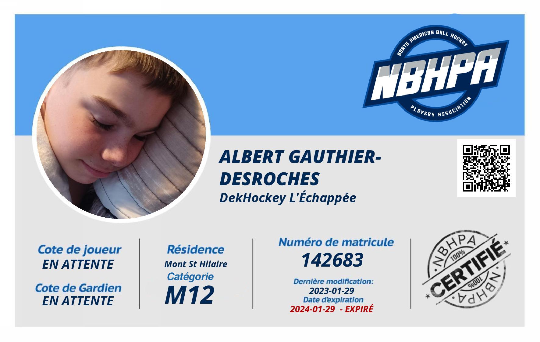 Albert Gauthier-Desroches 