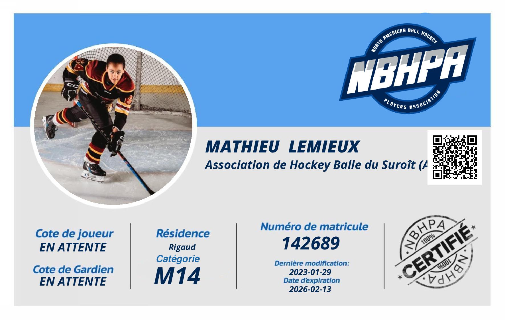 Mathieu  Lemieux 