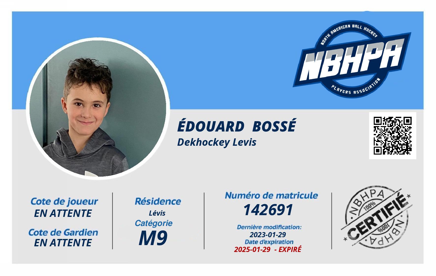 Édouard  Bossé