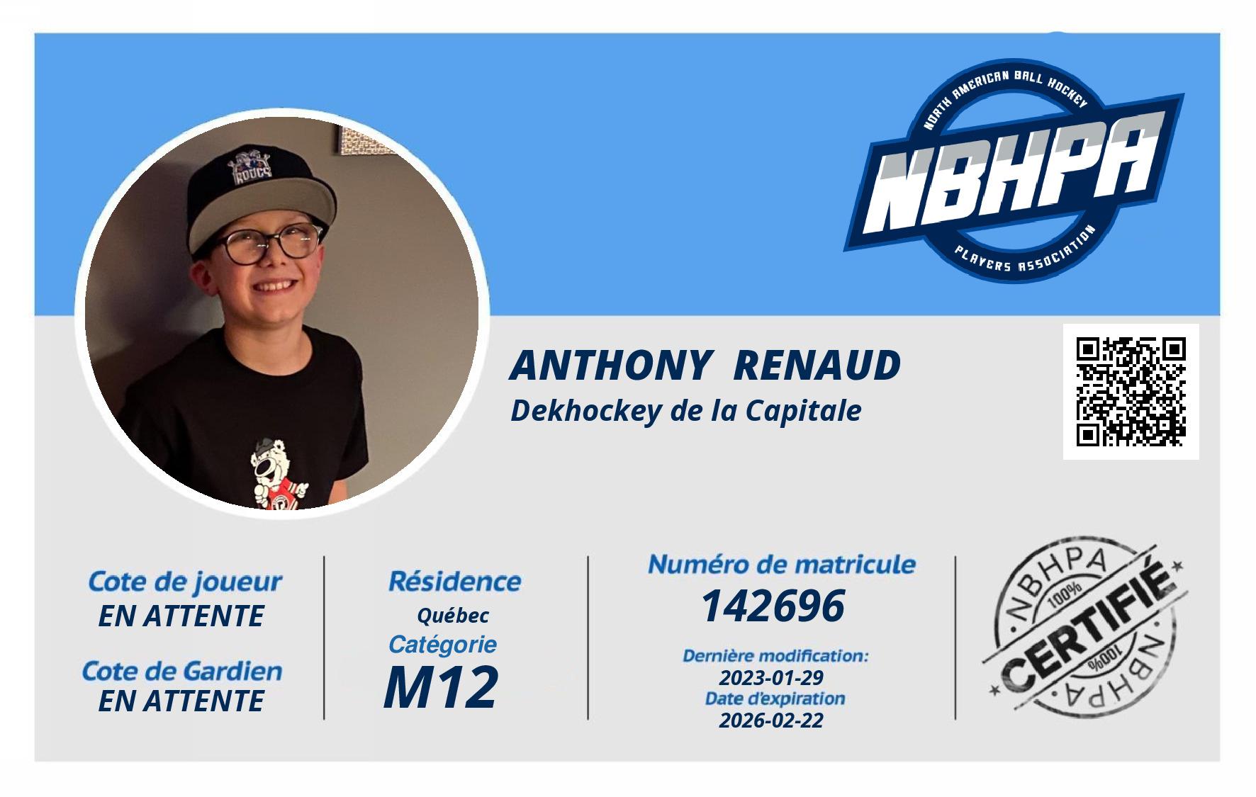 Anthony  Renaud