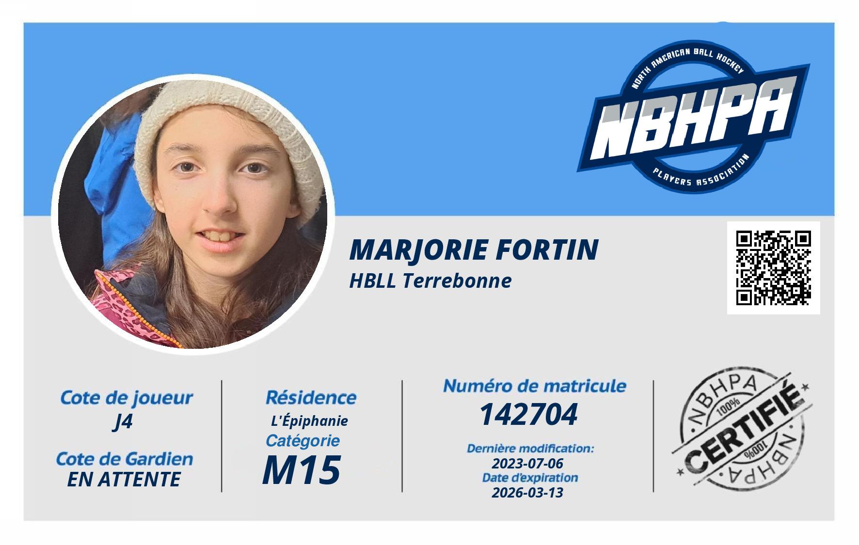 Marjorie Fortin