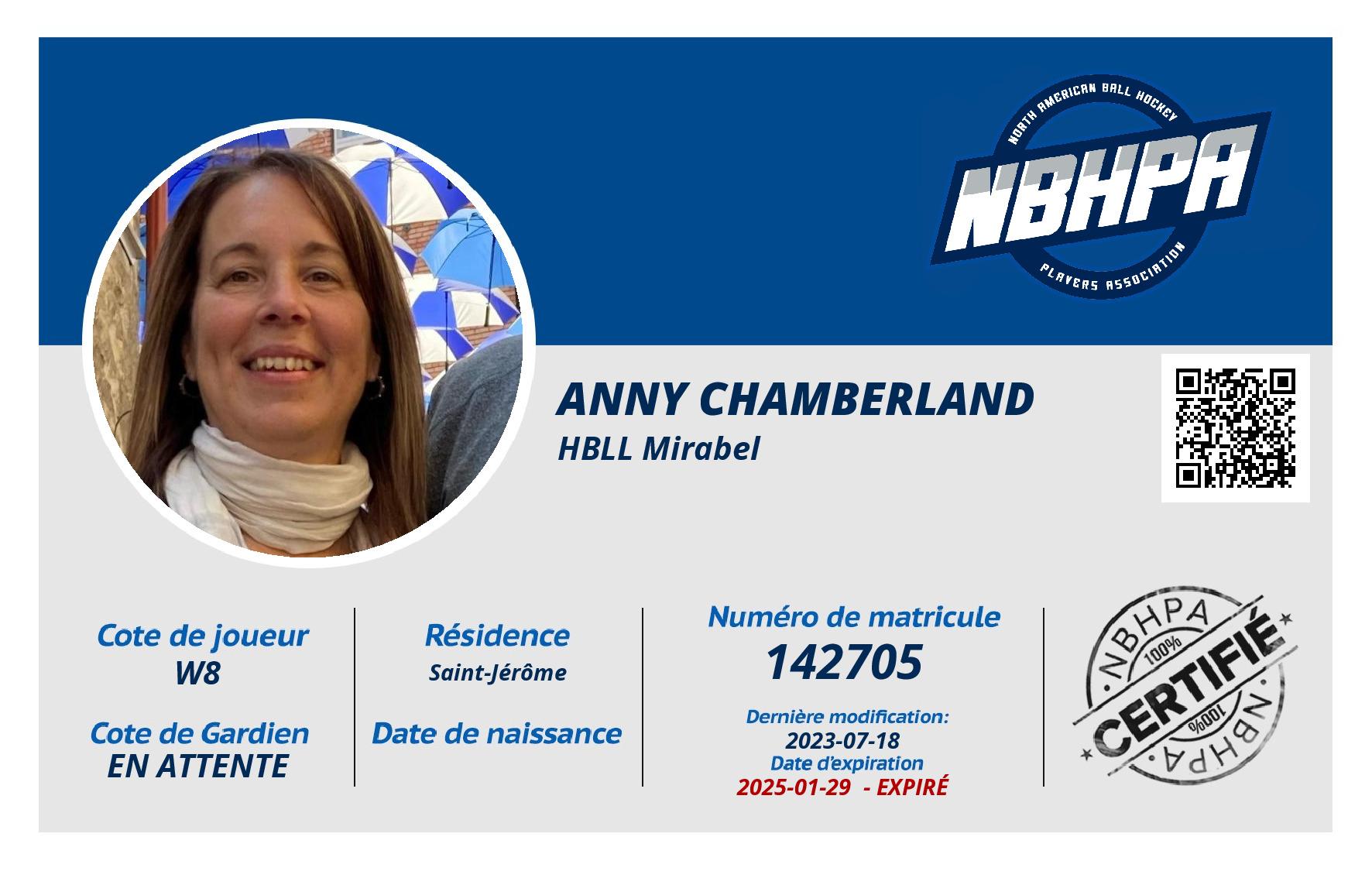 Anny Chamberland