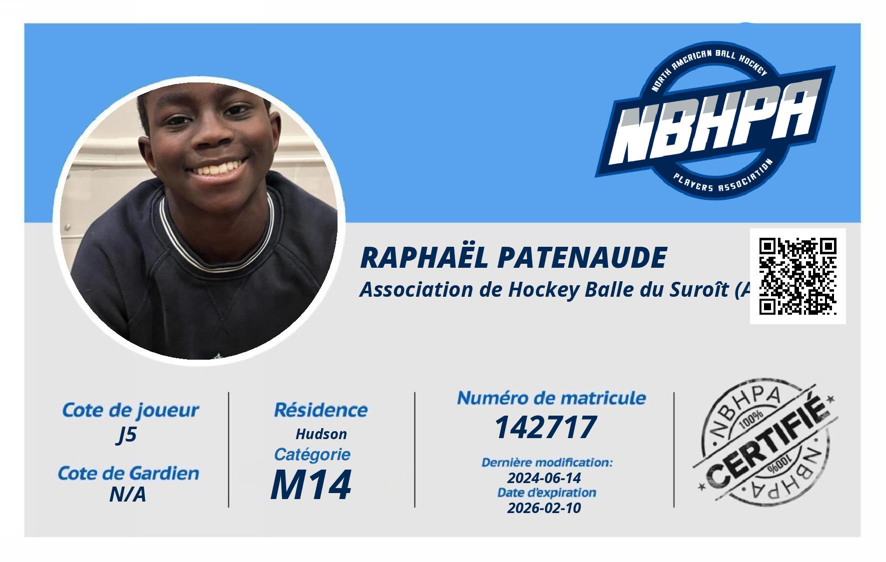 Raphaël Patenaude