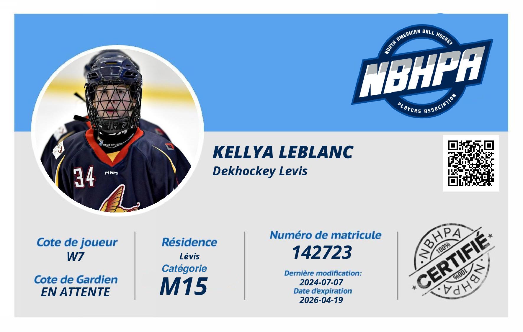 Kellya LeBlanc