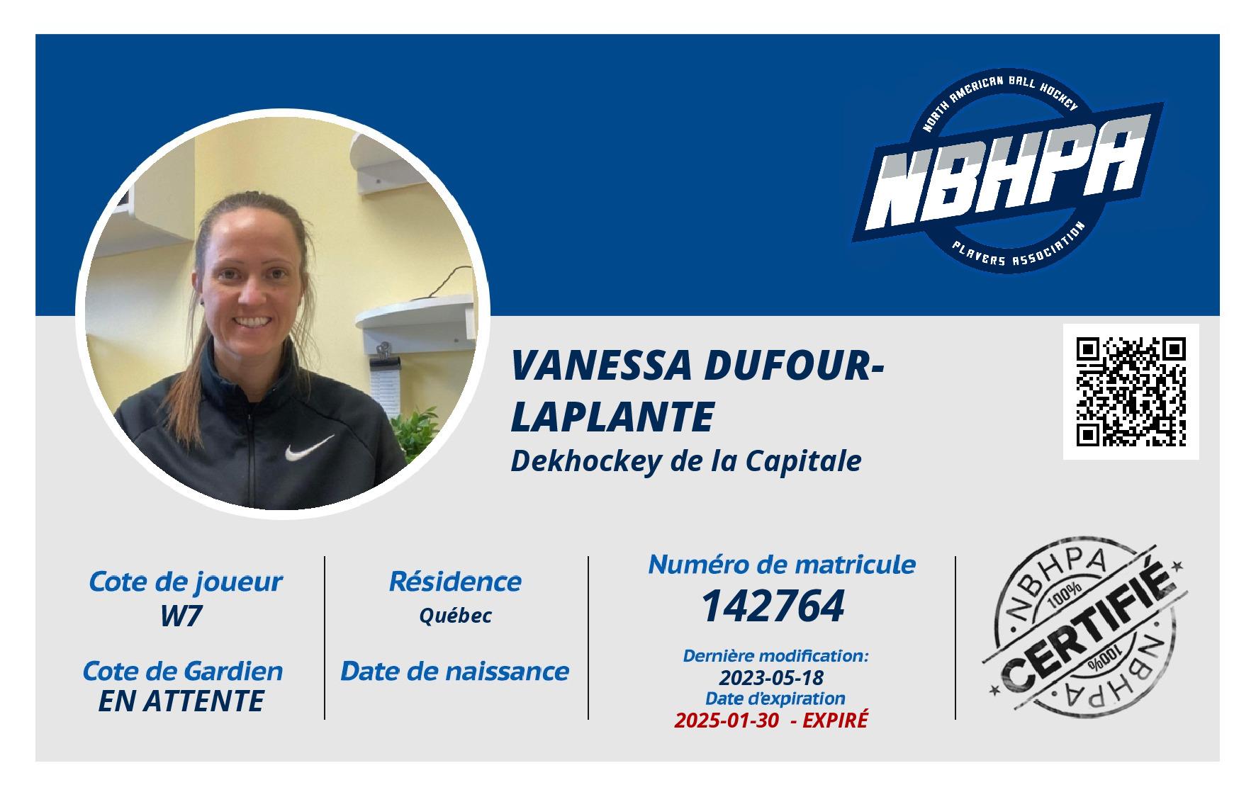 Vanessa Dufour-Laplante