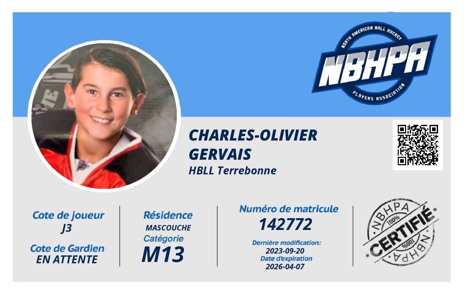 Charles-Olivier Gervais