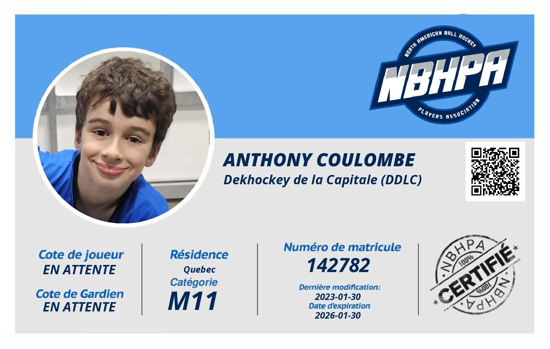Anthony Coulombe