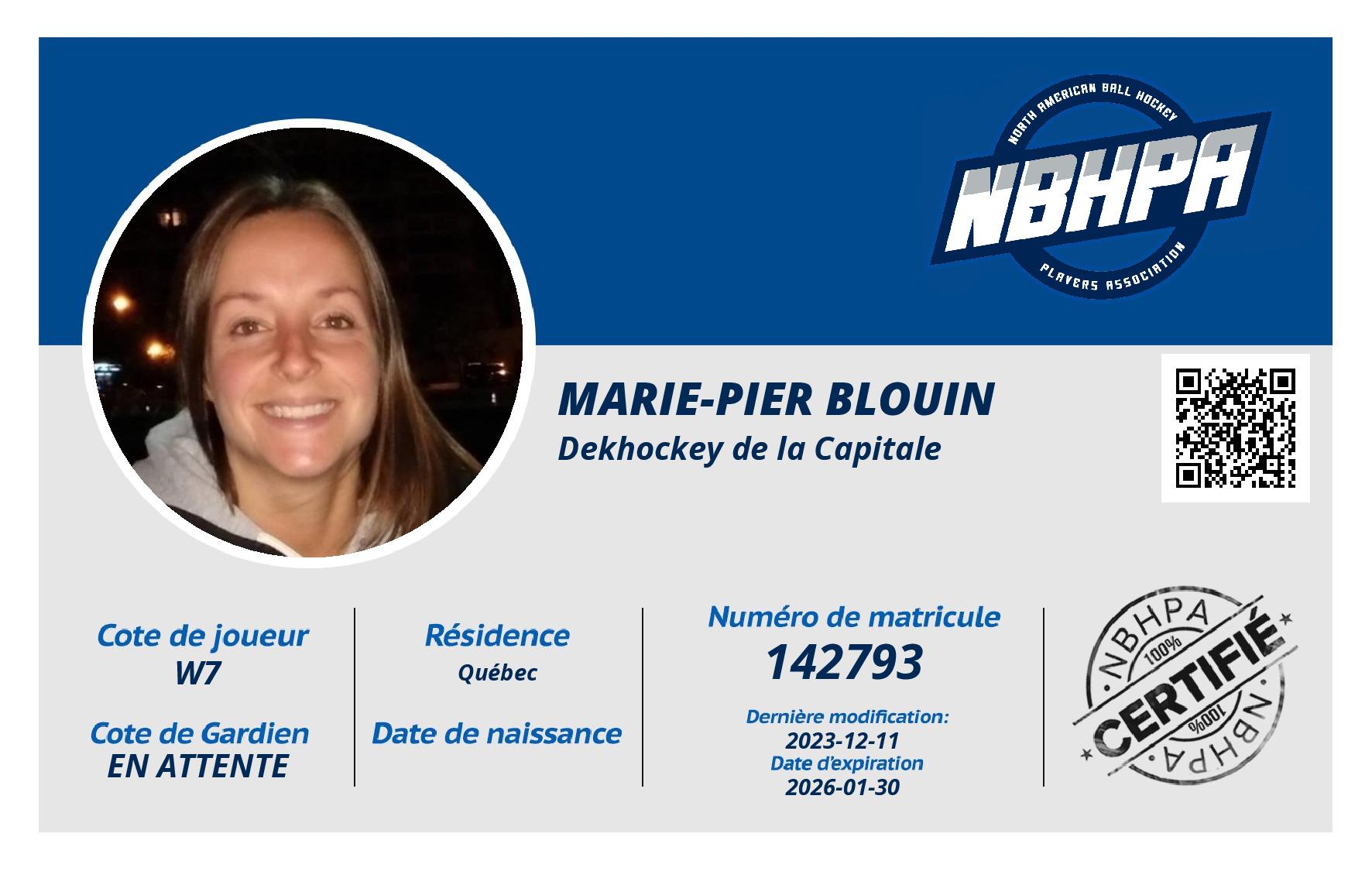 Marie-Pier Blouin
