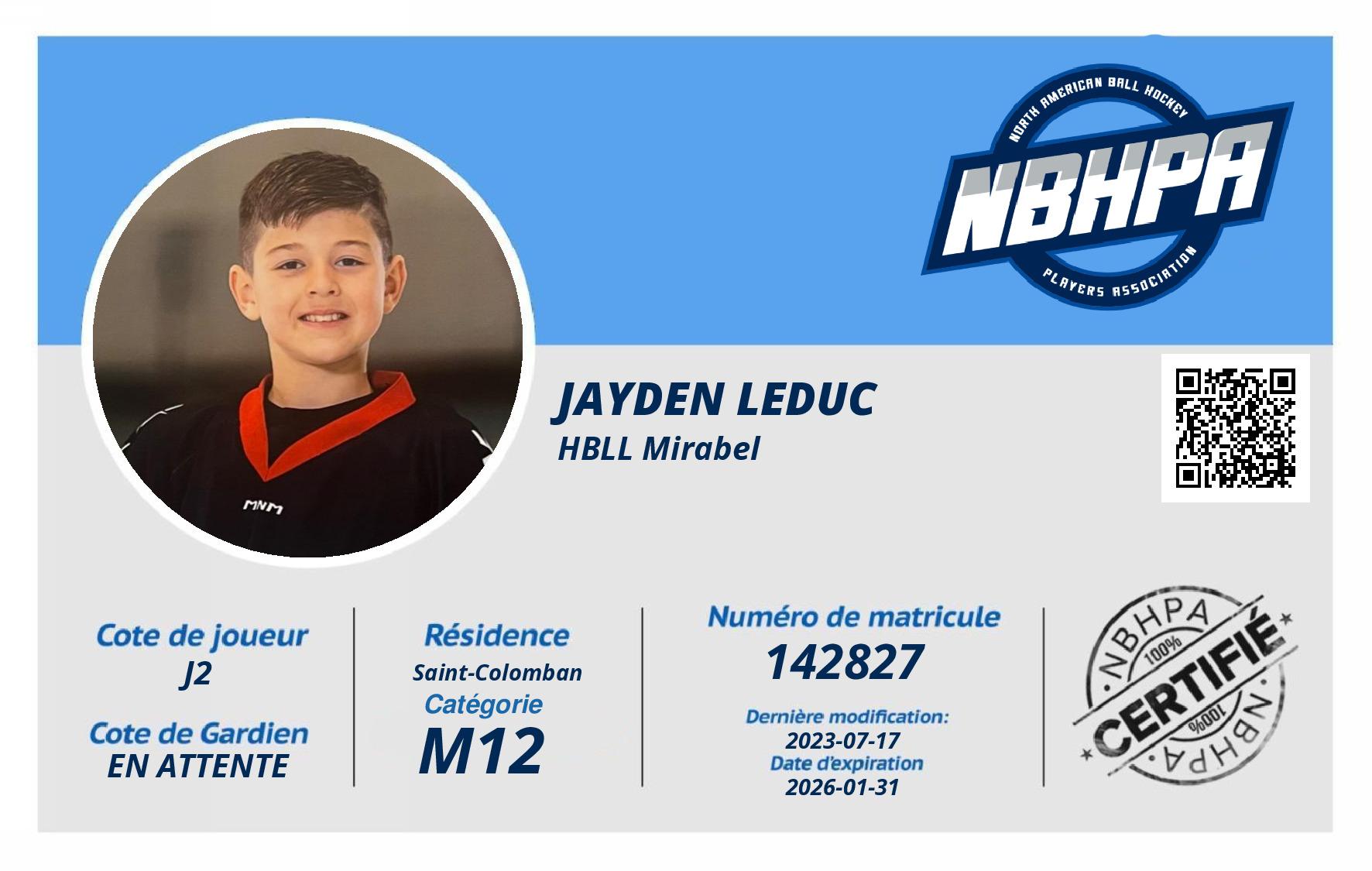 Jayden Leduc