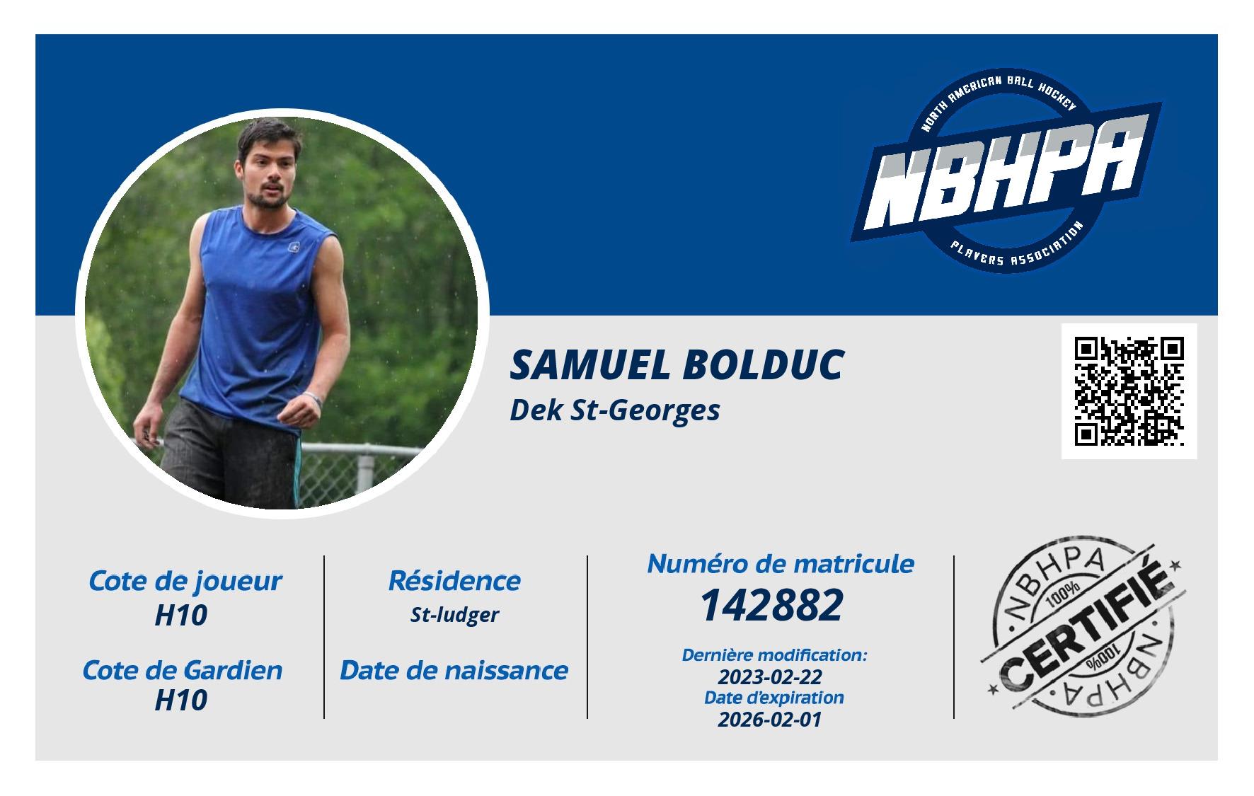 Samuel Bolduc 