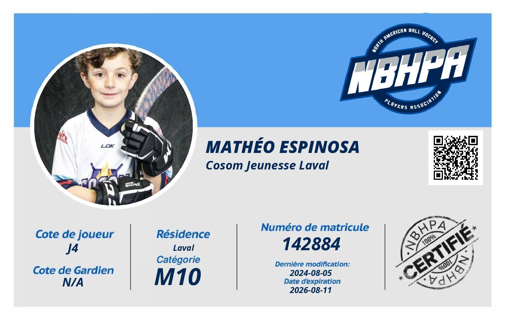 Mathéo Espinosa