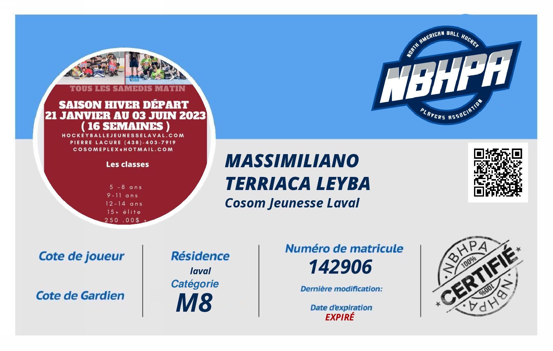 Massimiliano Terriaca Leyba