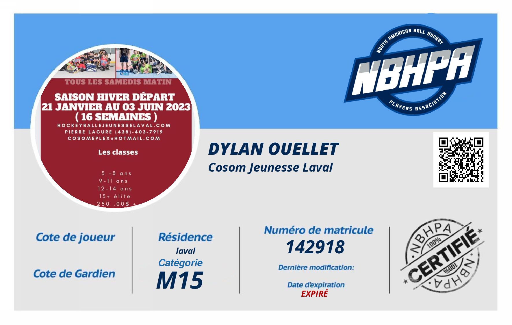 Dylan Ouellet