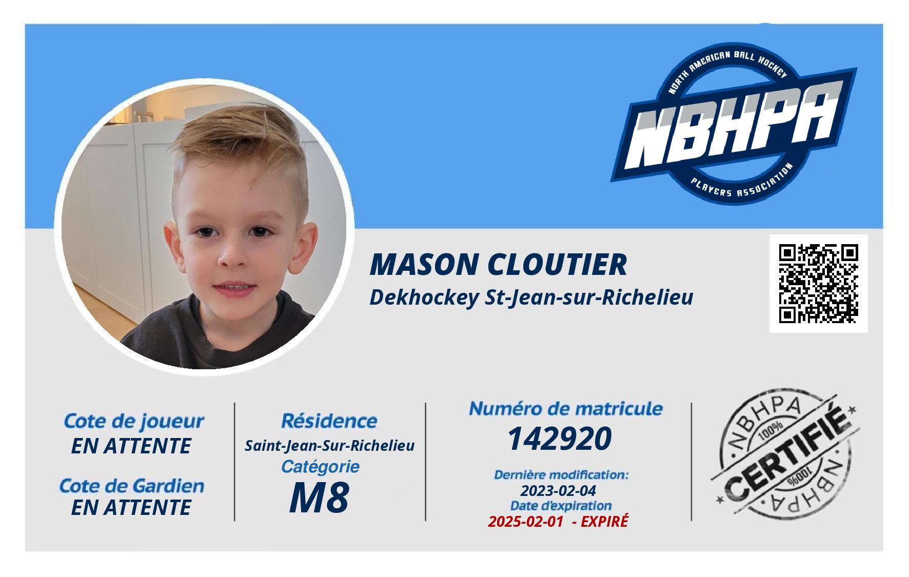 Mason Cloutier