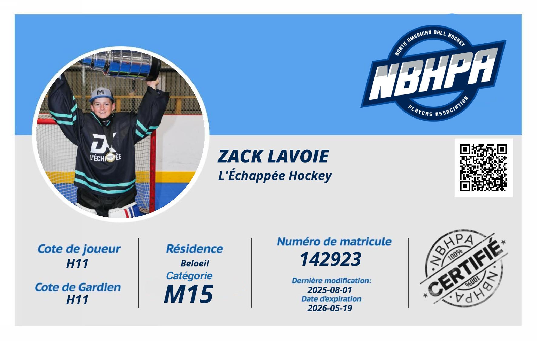 Zack Lavoie