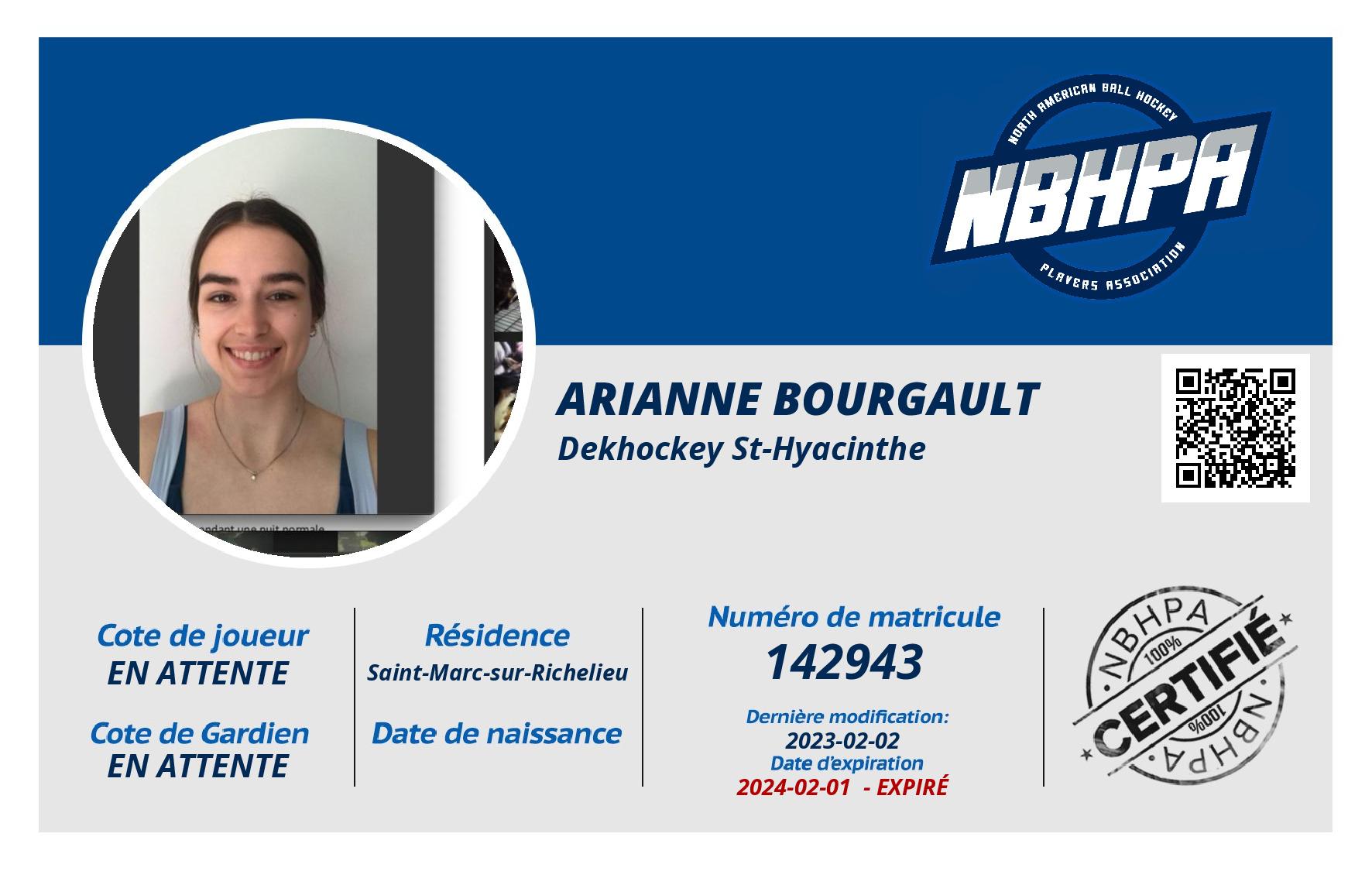 Arianne Bourgault