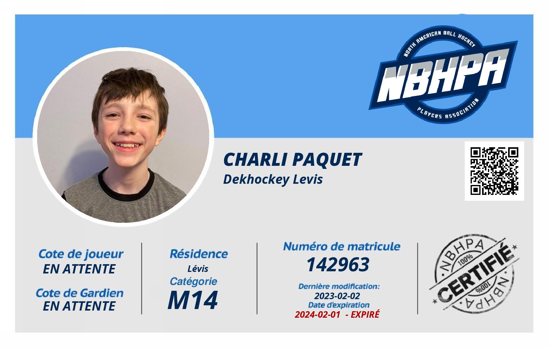 Charli Paquet