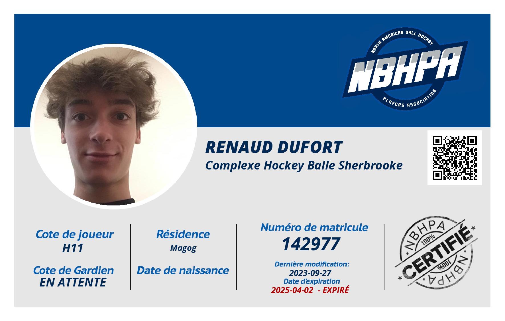 Renaud Dufort