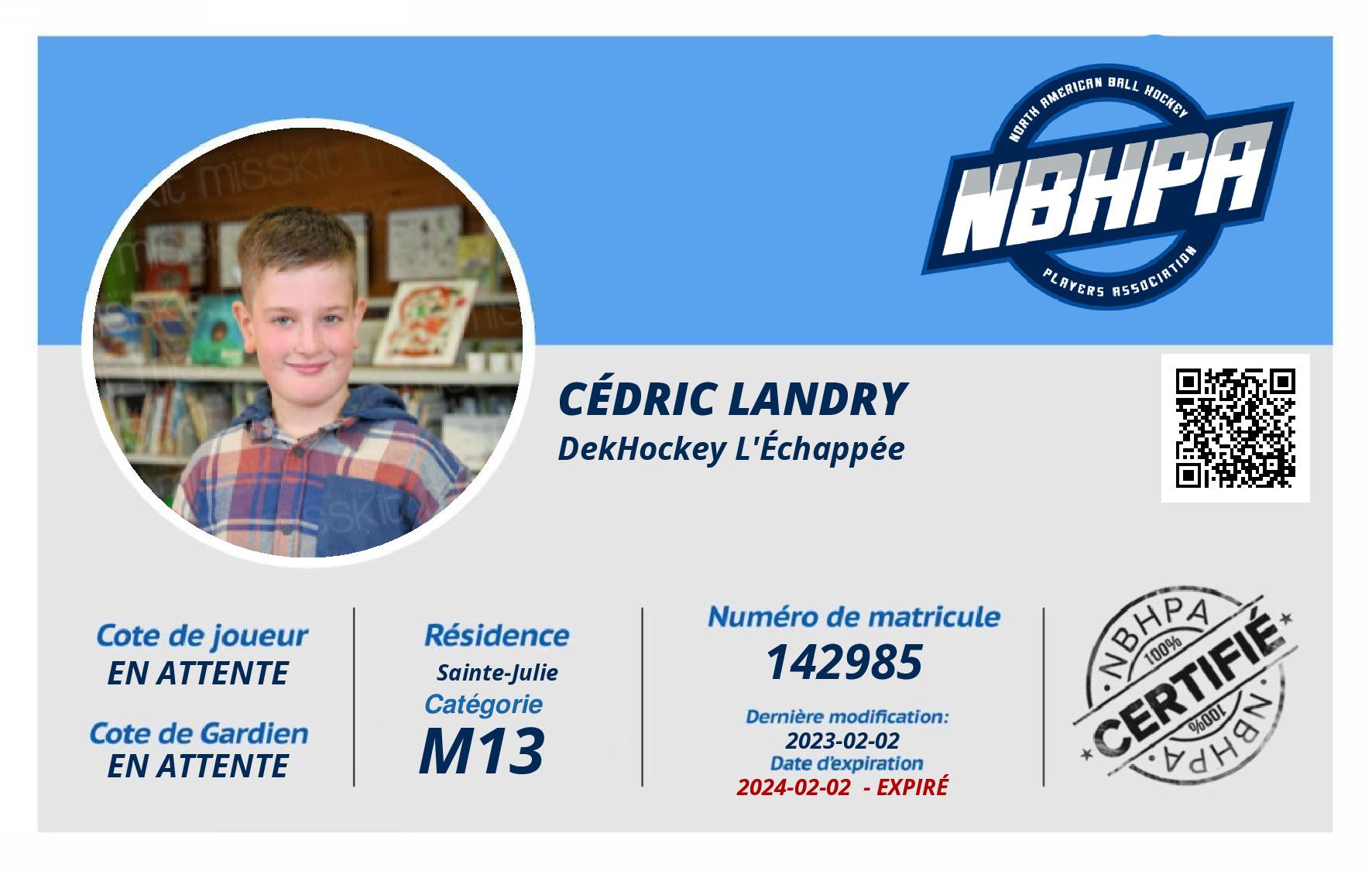 Cédric Landry