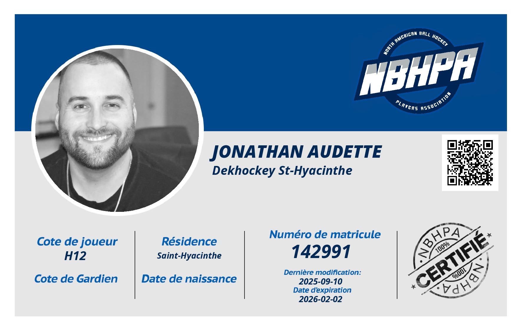 Jonathan Audette