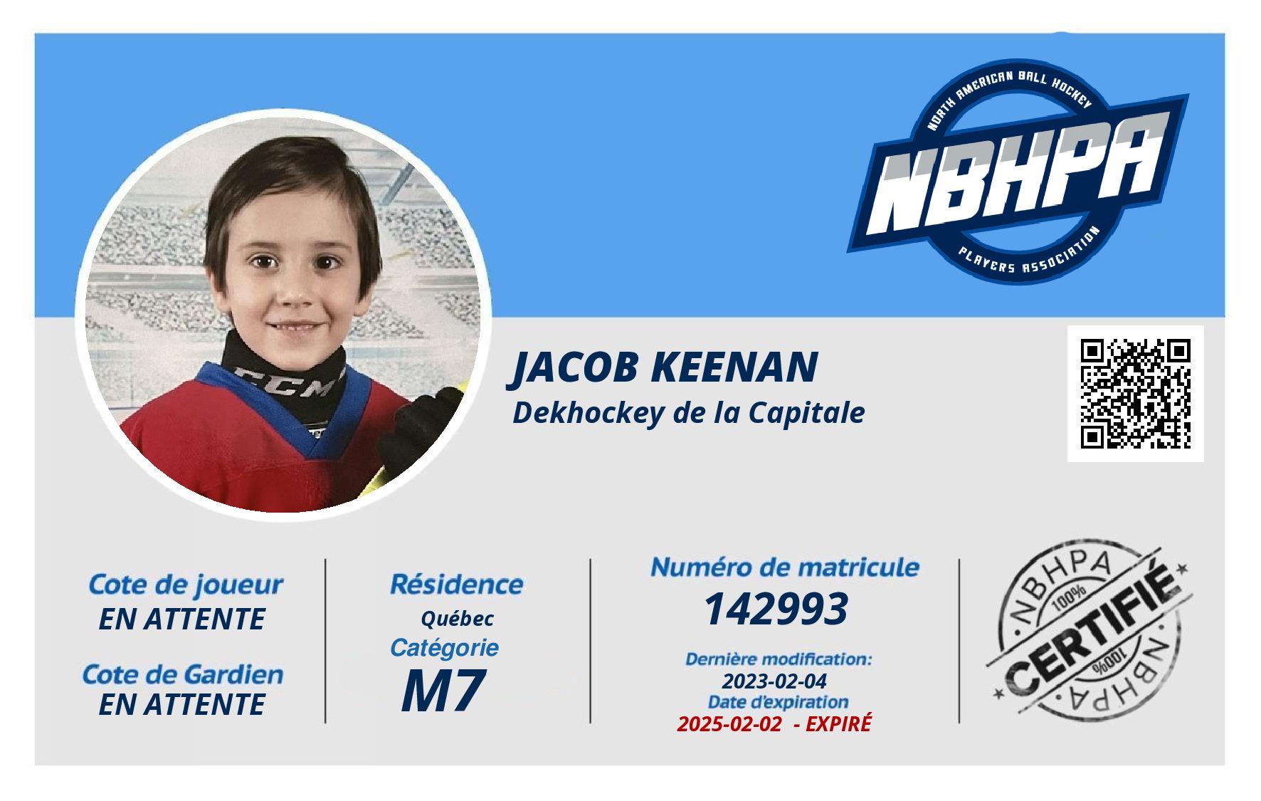 Jacob Keenan