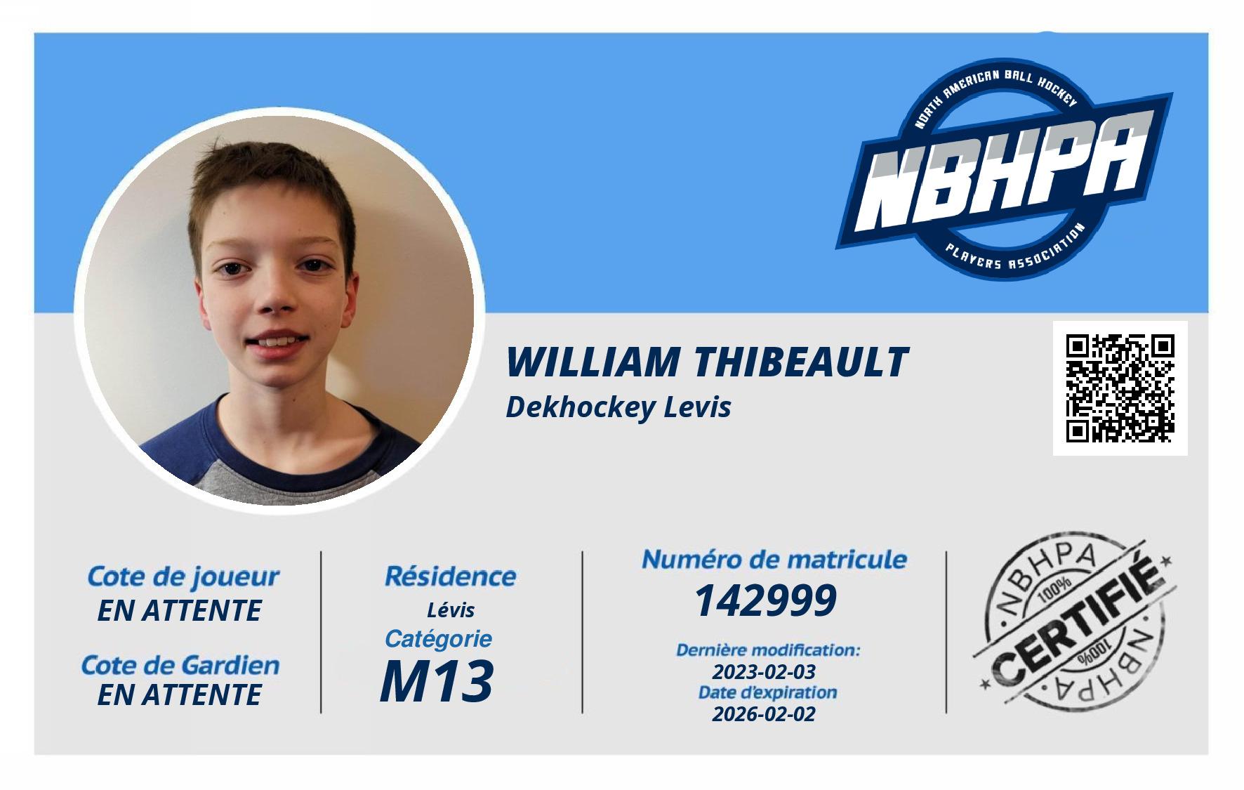 William Thibeault