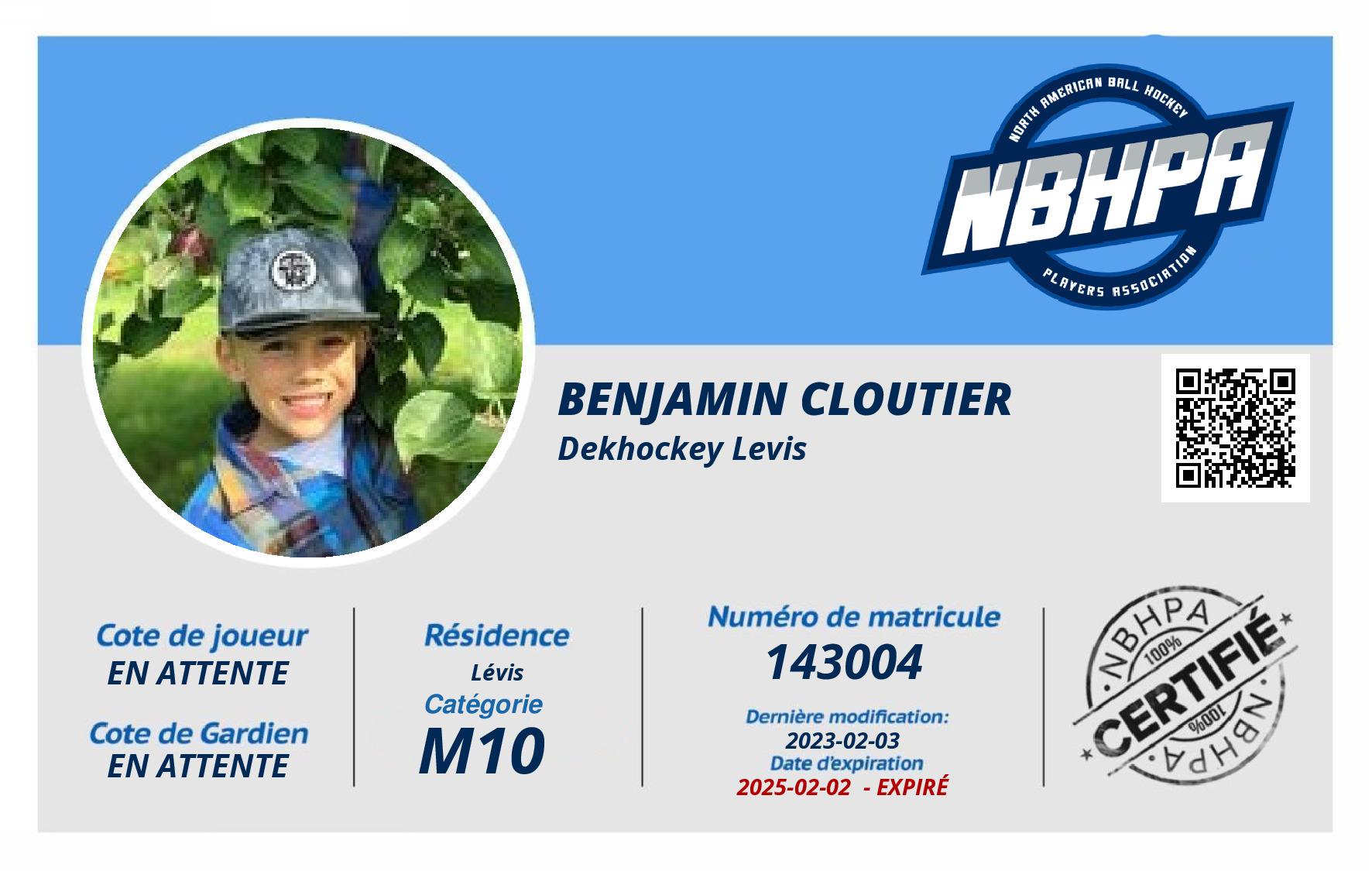 Benjamin Cloutier