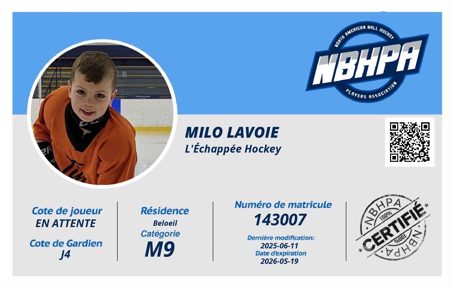 Milo Lavoie