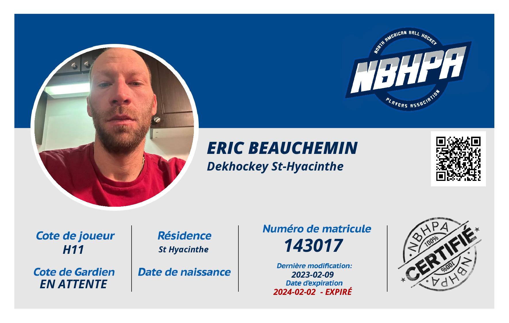 Eric Beauchemin