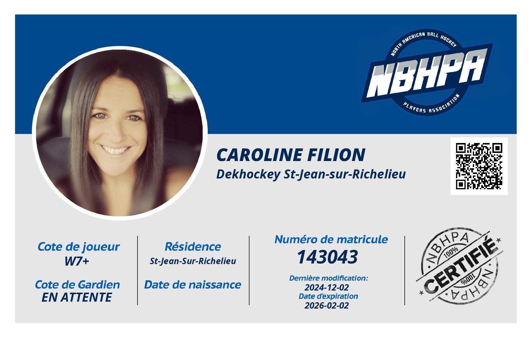 Caroline Filion