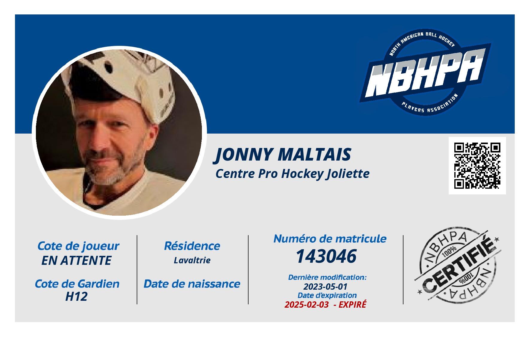 Jonny Maltais