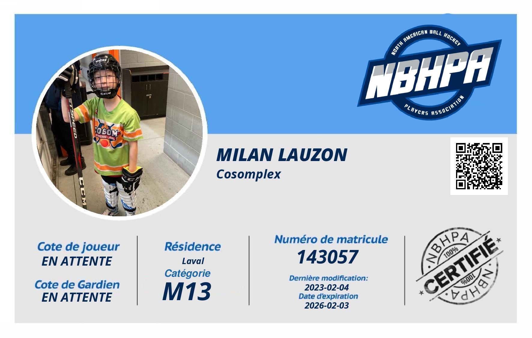 Milan Lauzon