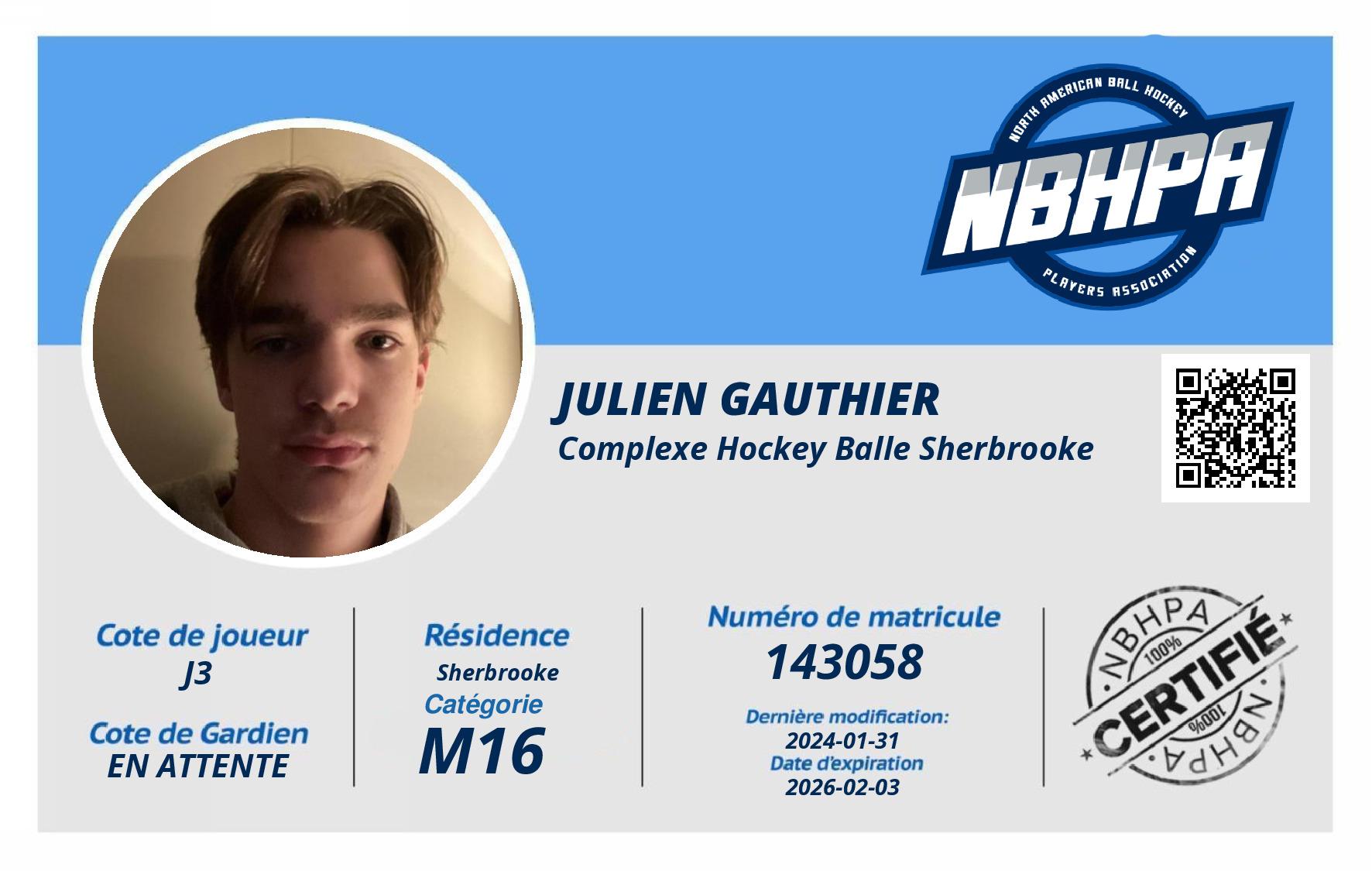 Julien Gauthier