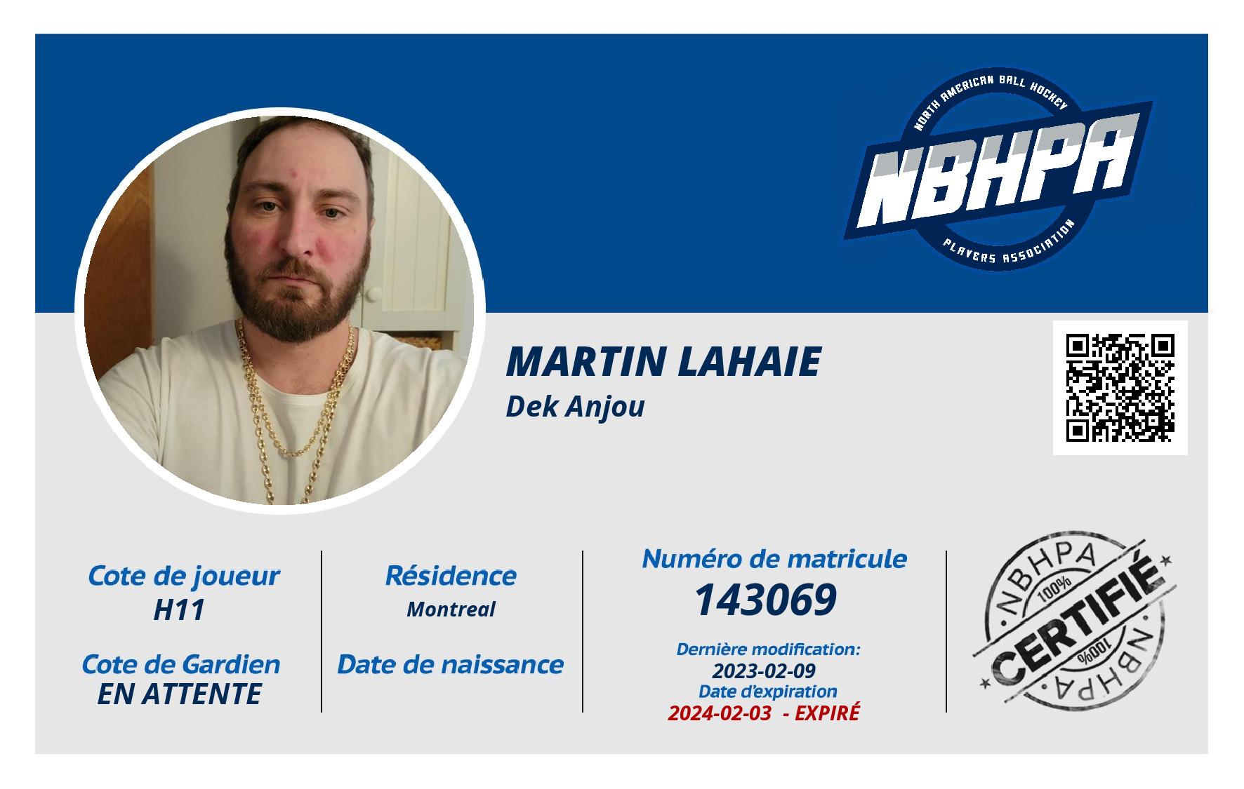 Martin Lahaie