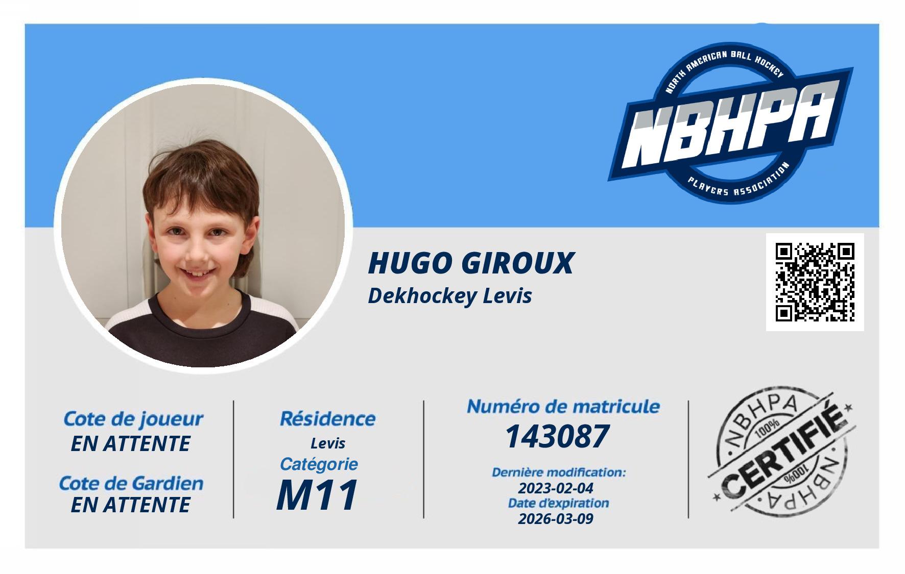 Hugo Giroux 
