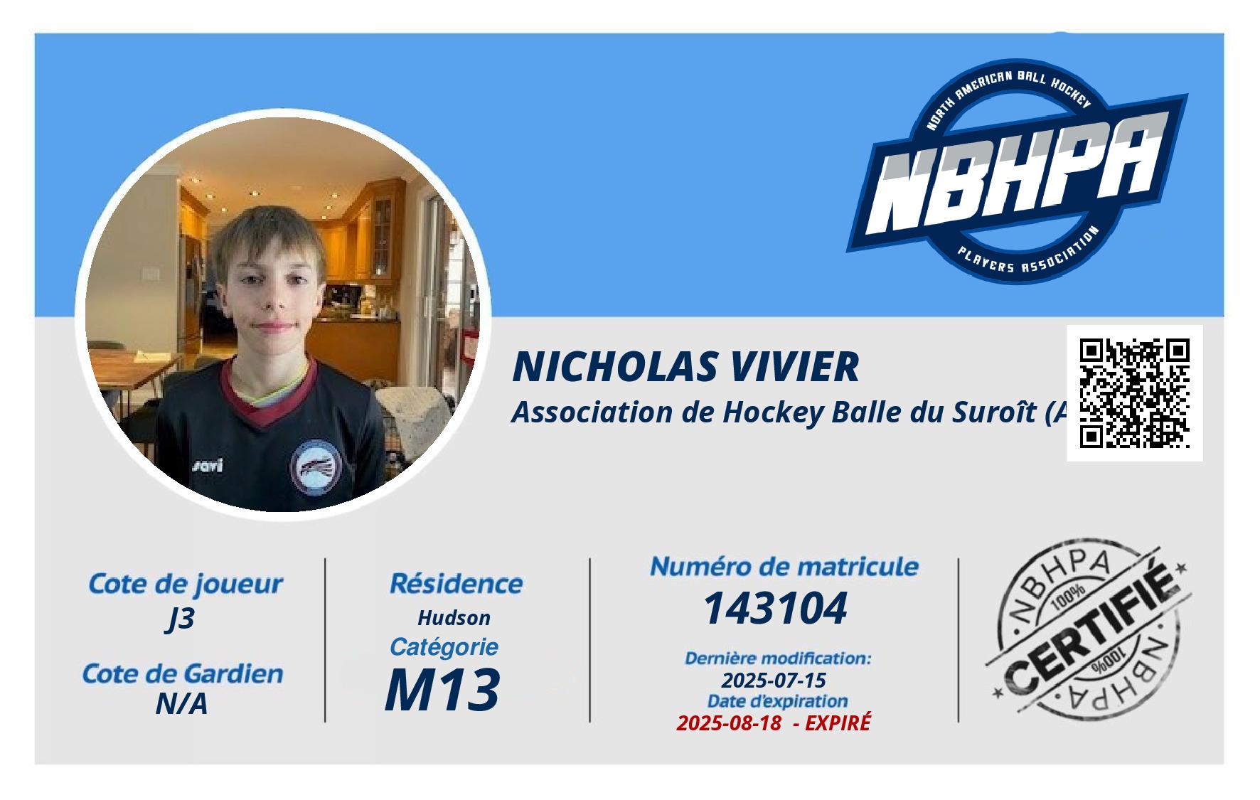 Nicholas Vivier