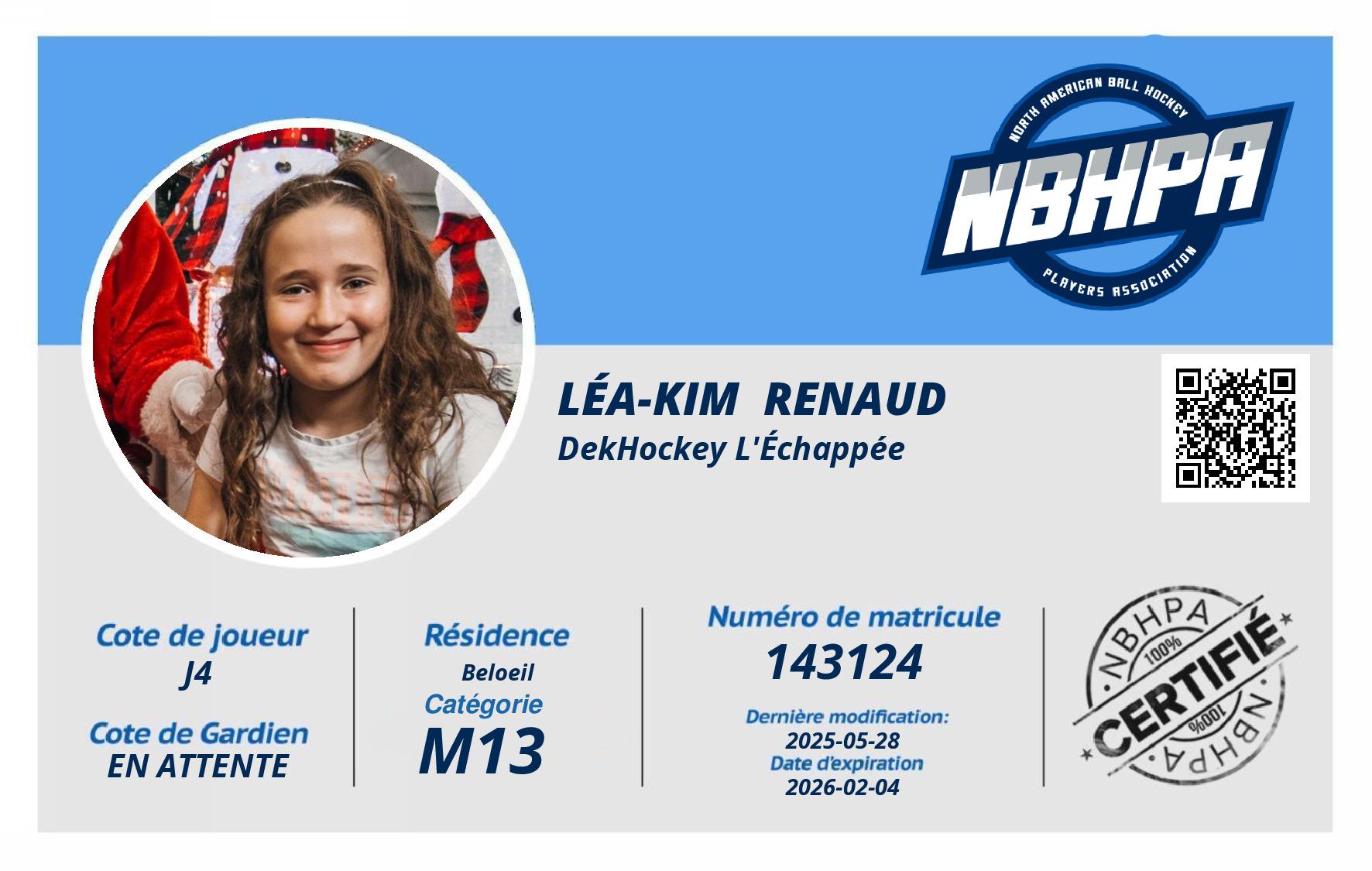 Léa-Kim  Renaud