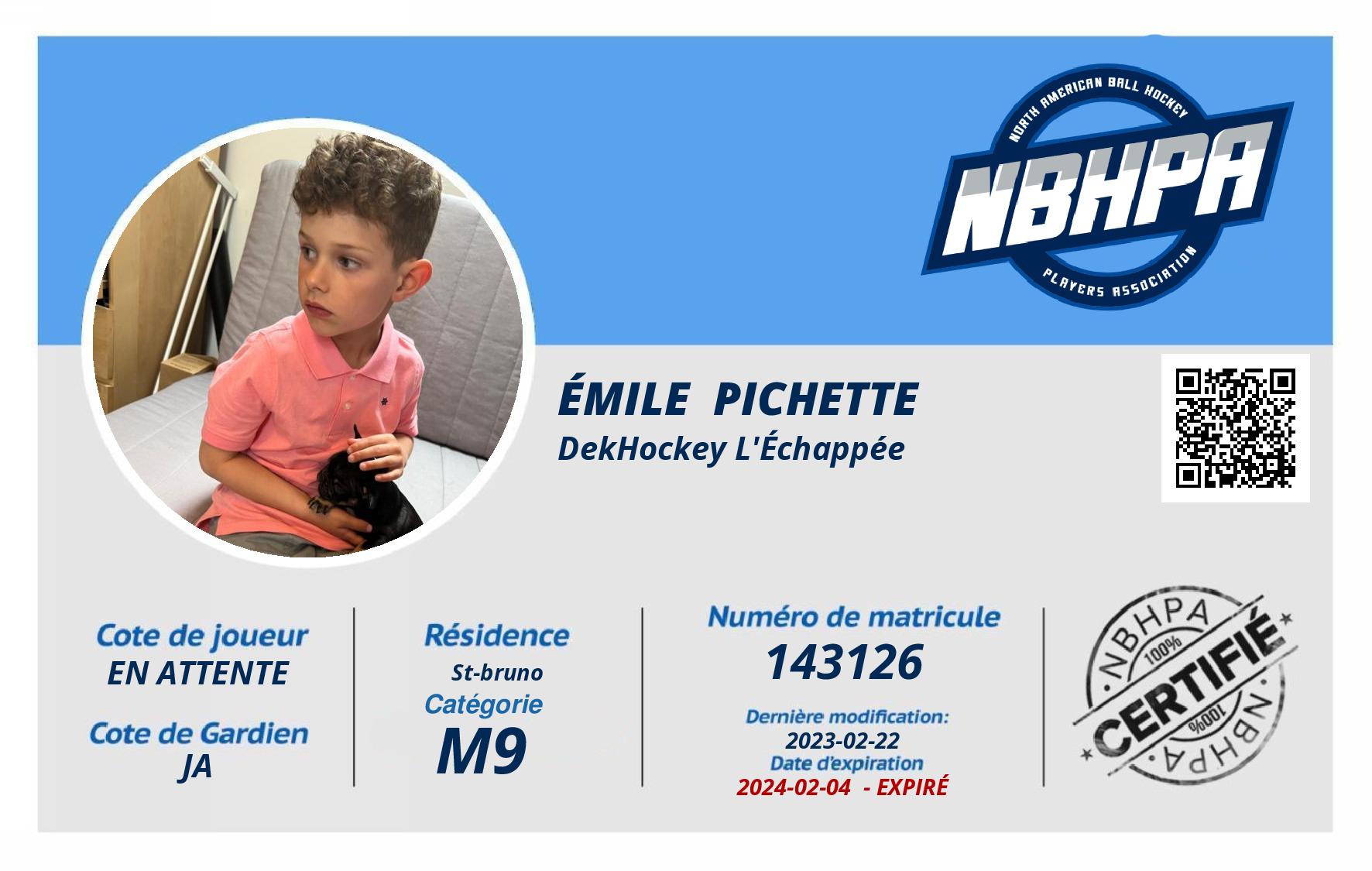 Émile  Pichette 