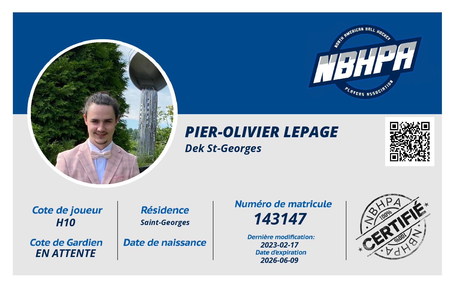 Pier-Olivier Lepage
