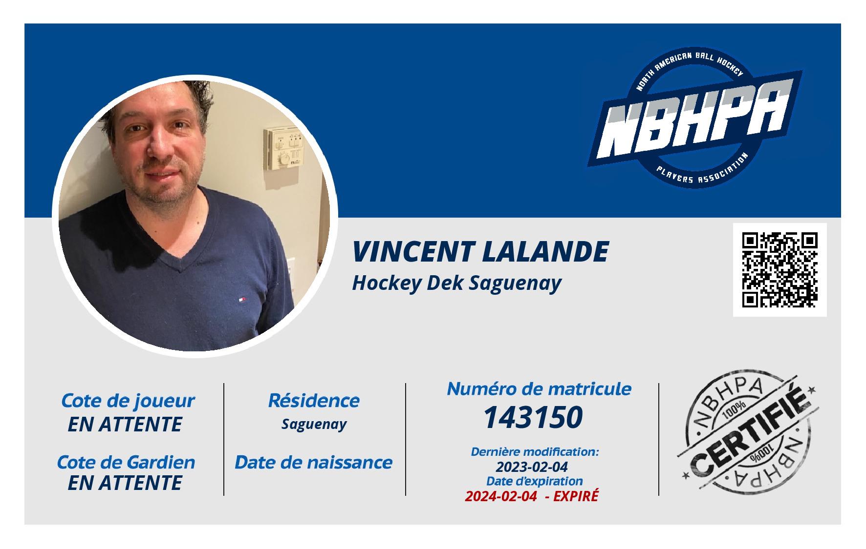 Vincent Lalande