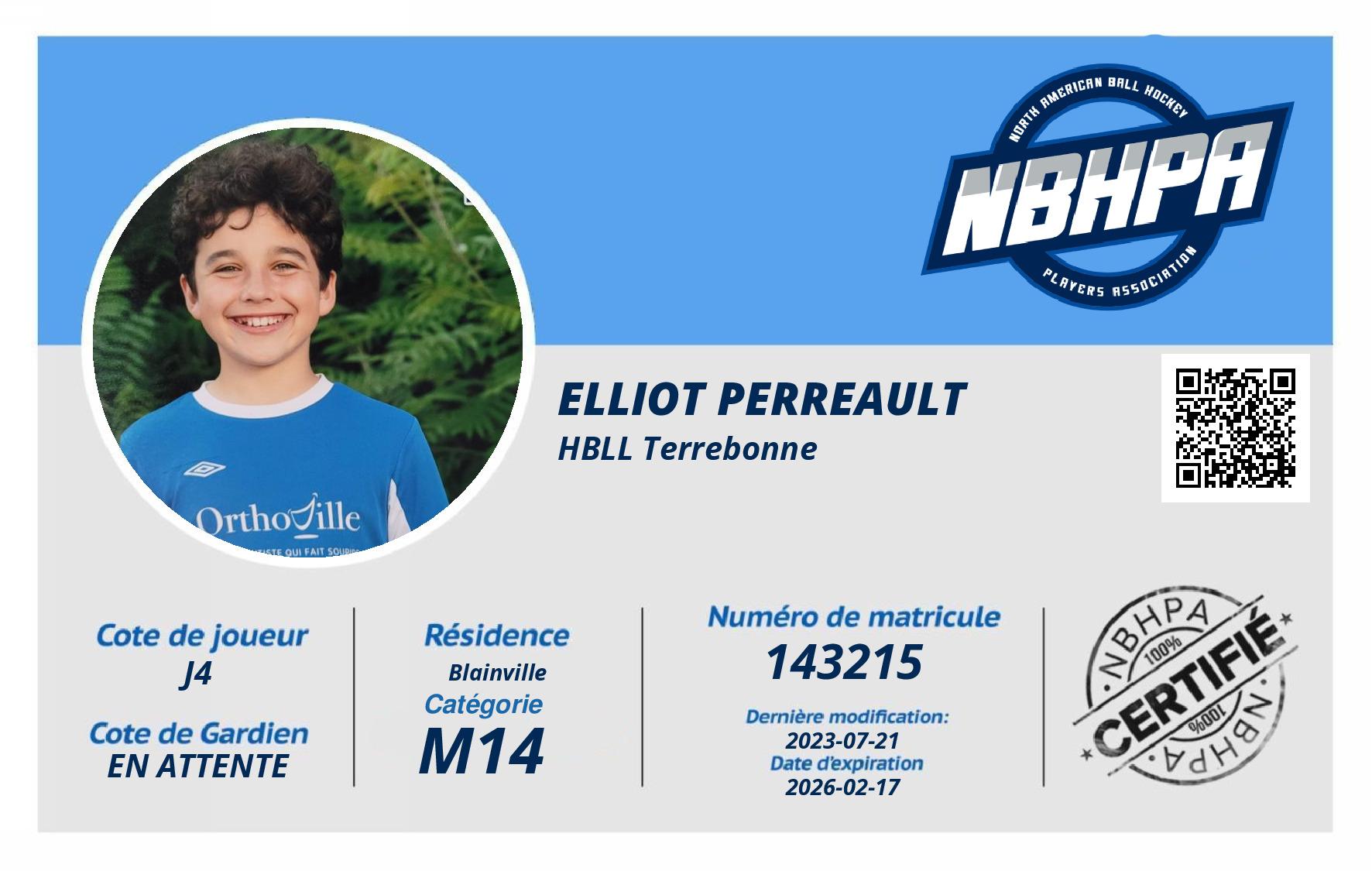 Elliot Perreault